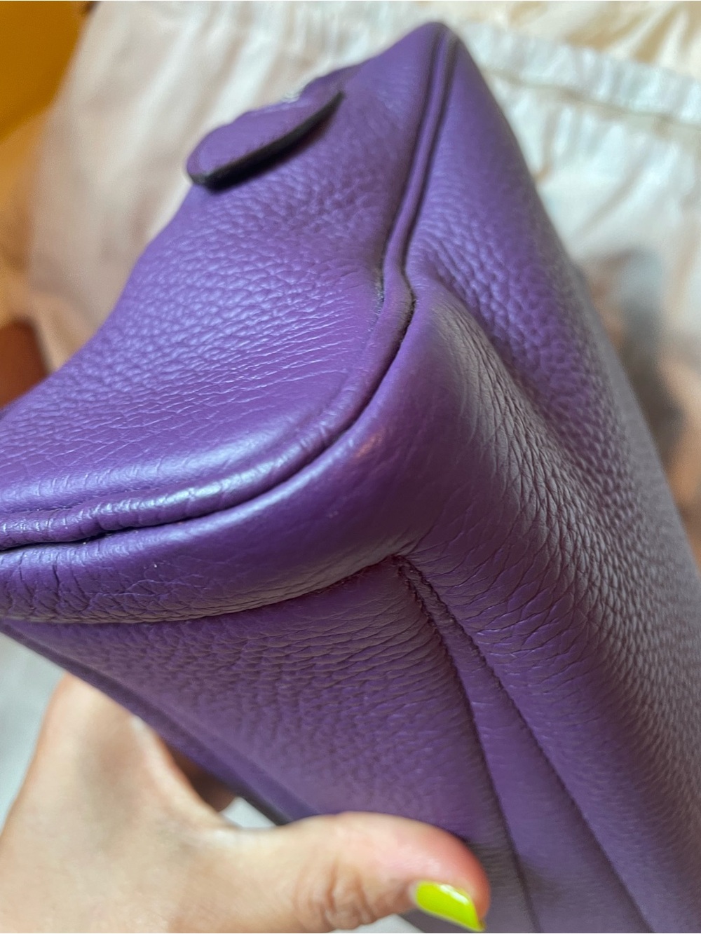Hermes Ebene Clemence Victoria Elan 38 Bag - Picture 4 of 11